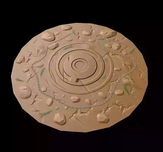 Asset Scene Floor Low-poly