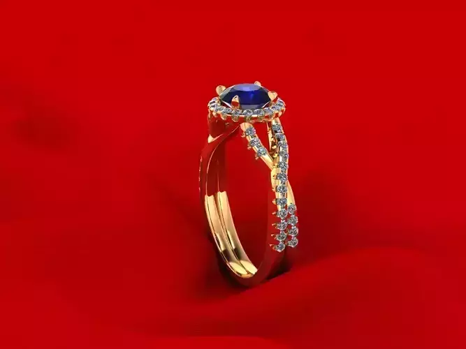 Halo Engagement Rings