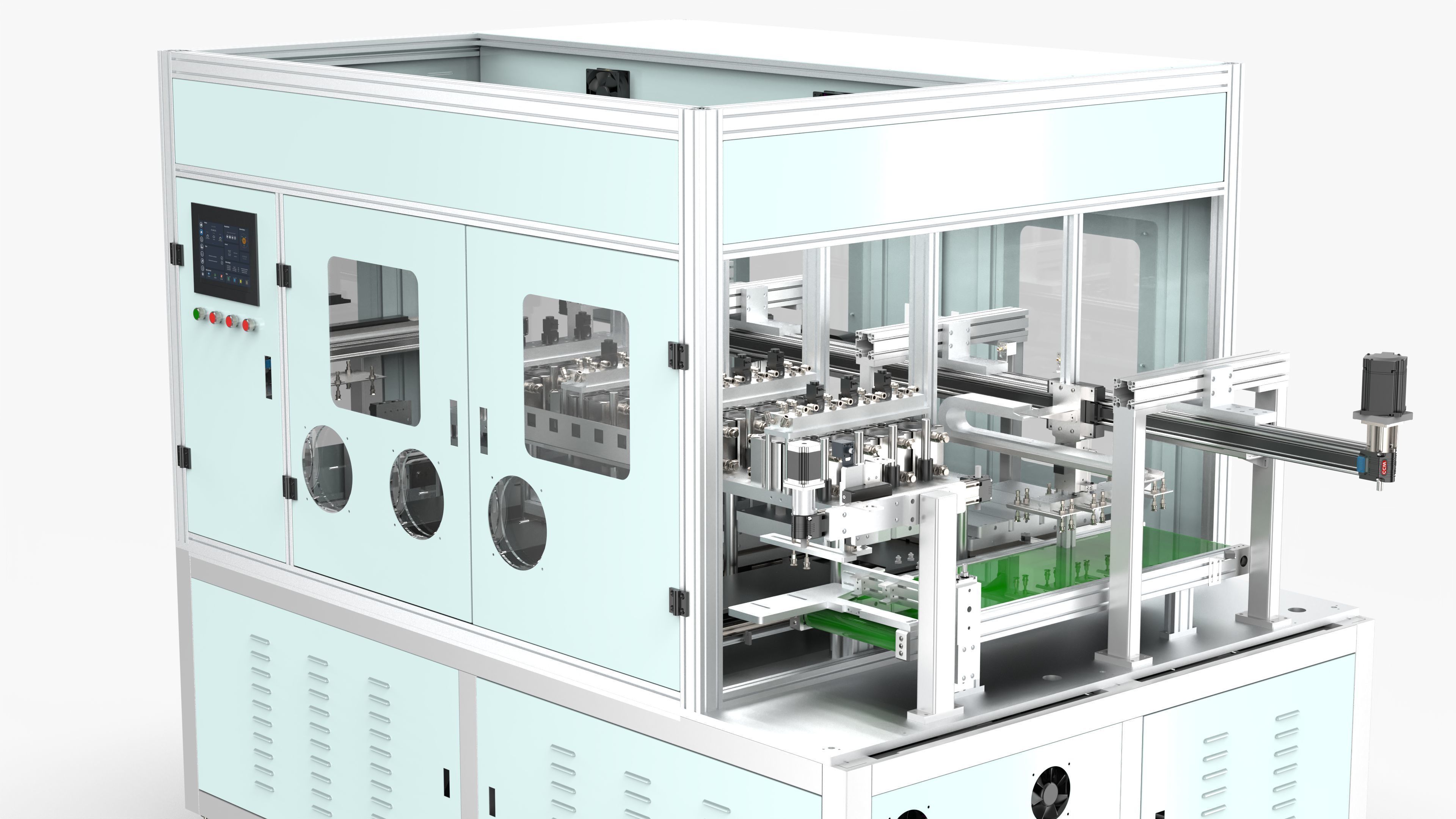 Helium Detection Machine 3D model_10