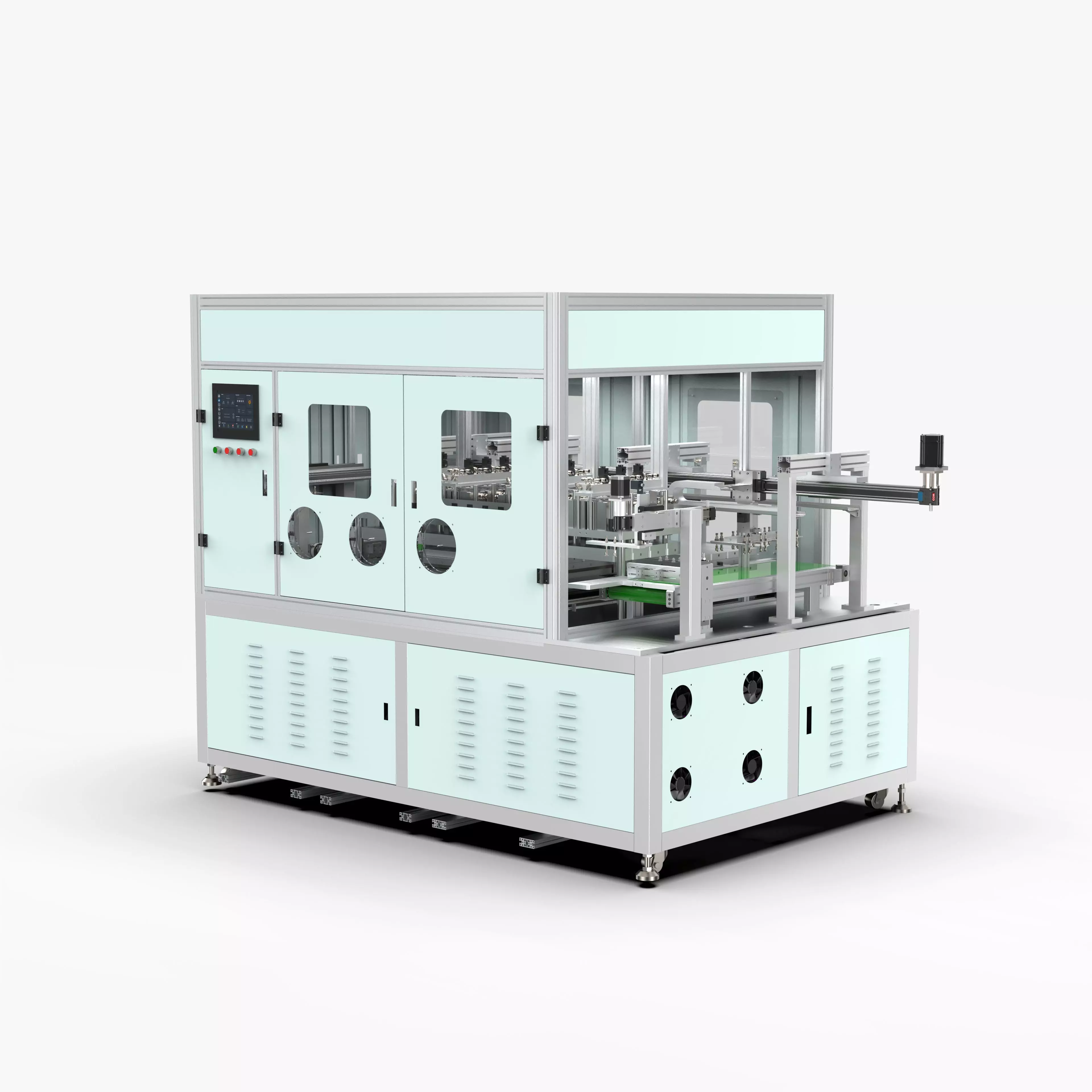 Helium Detection Machine 3D model_0