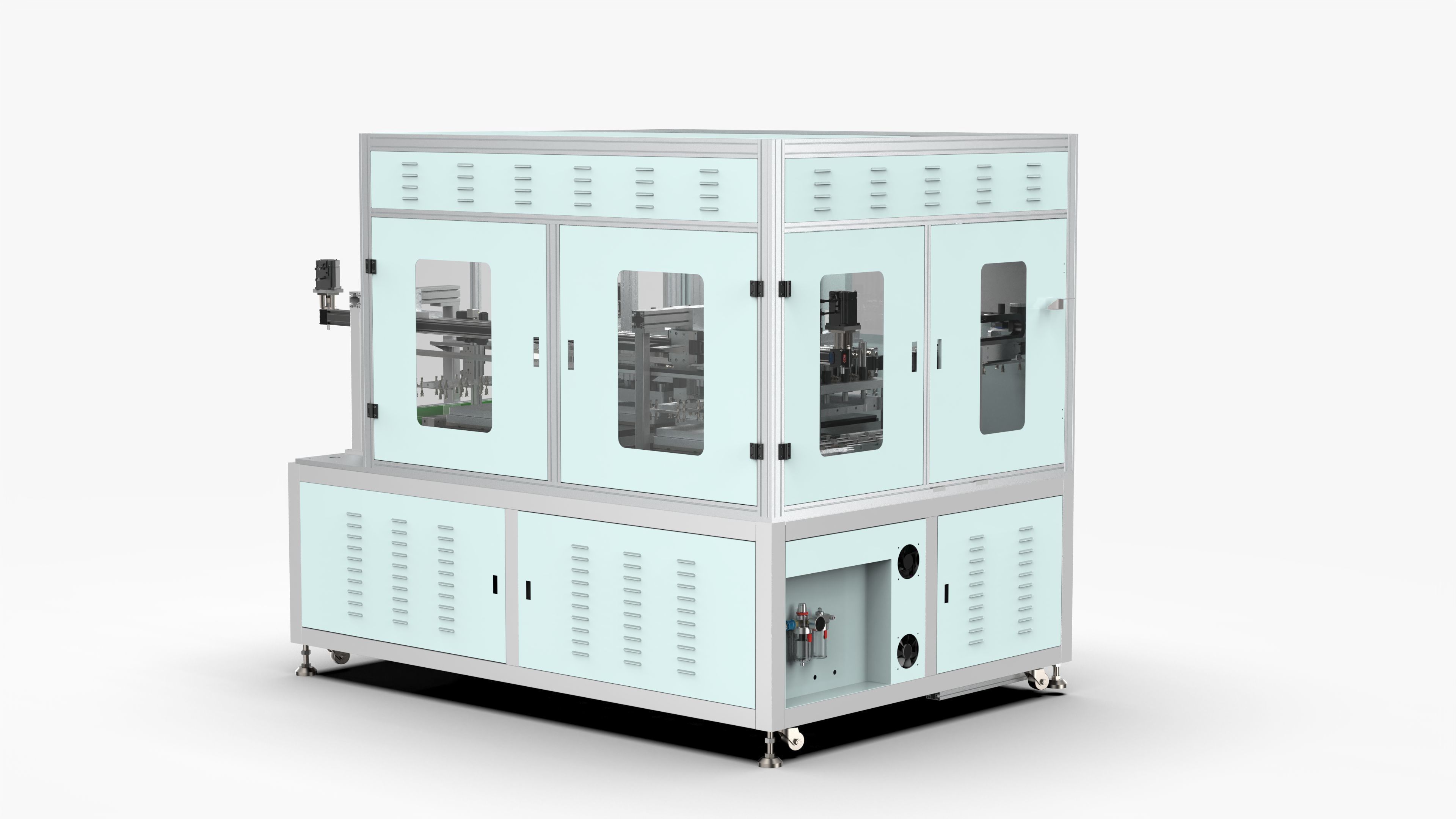 Helium Detection Machine 3D model_4