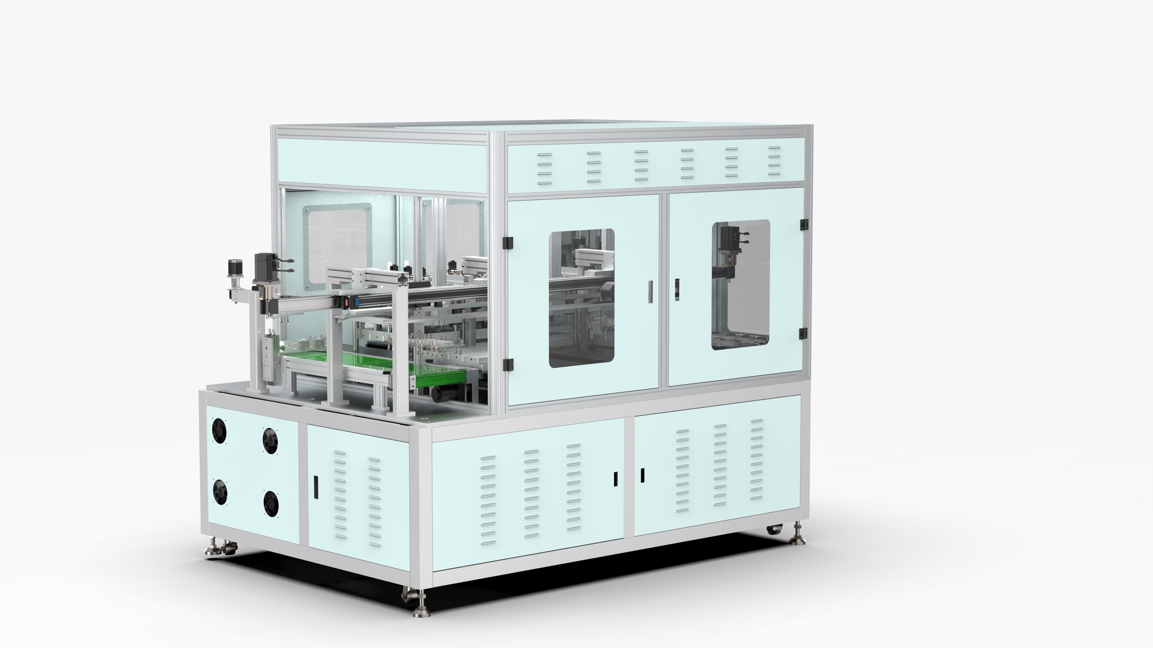 Helium Detection Machine 3D model_2