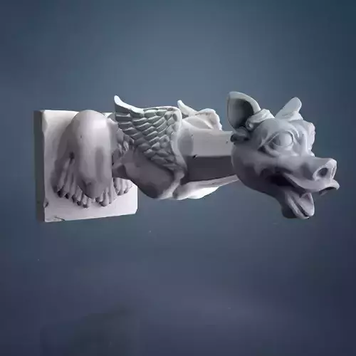 Gargoyle05 3D print model