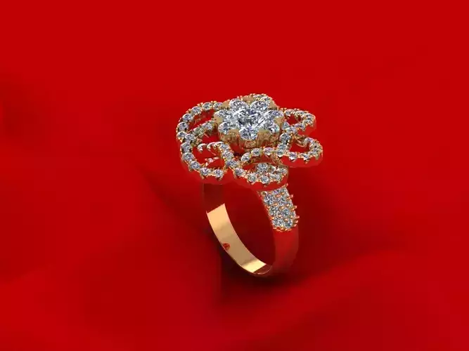 Wedding Flower Rings