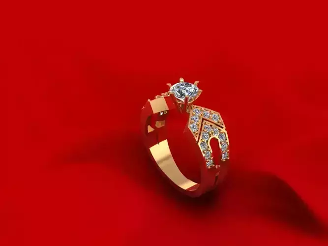 Creative Solitaire Rings