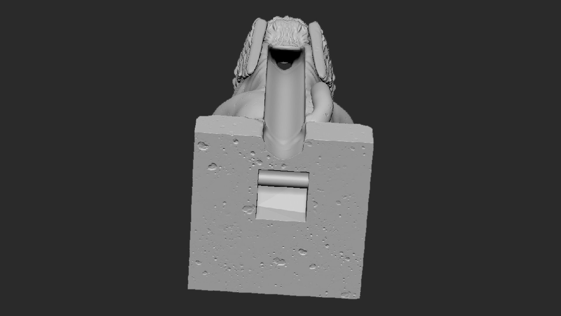 Gargoyle06 3D print model_10