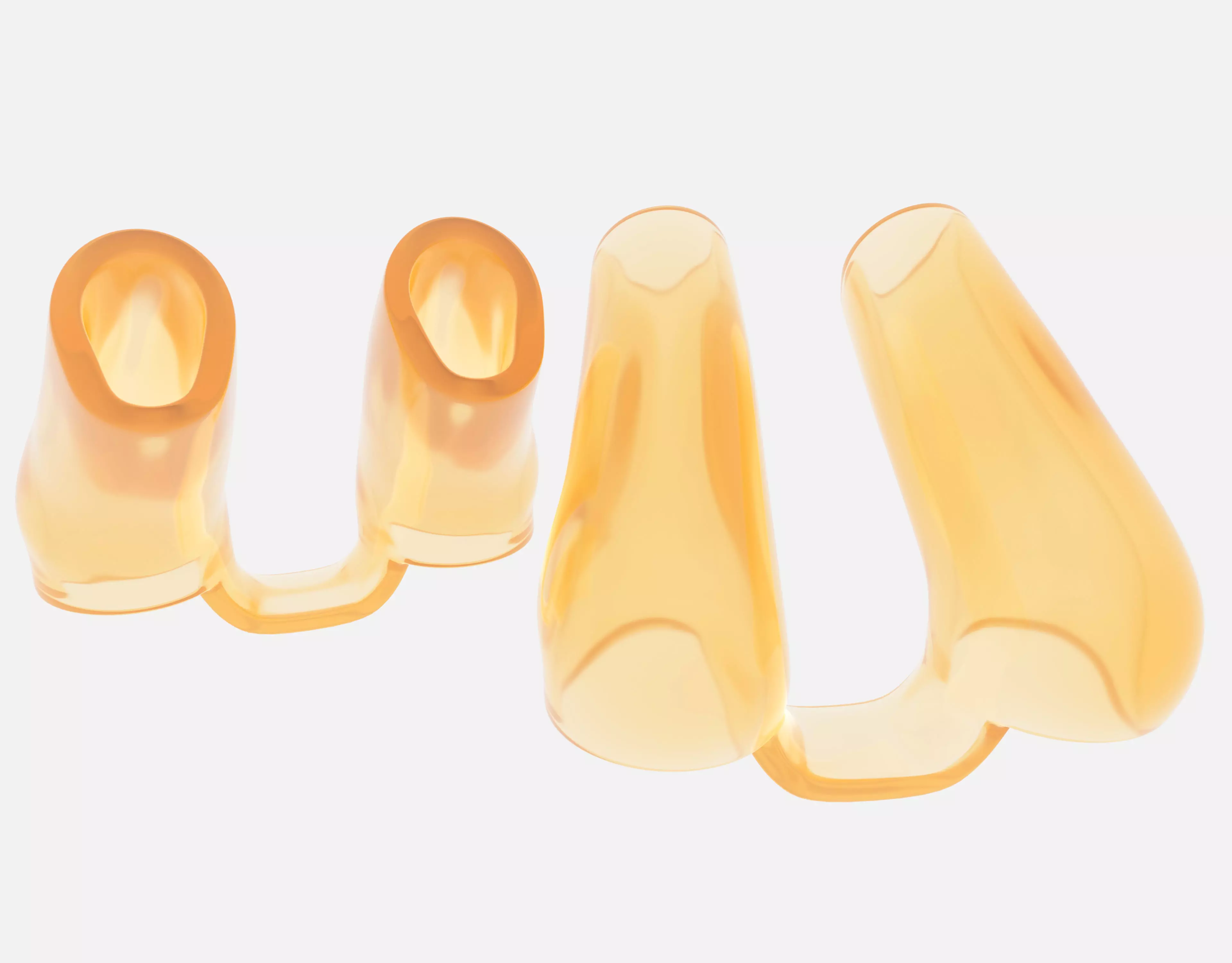 Nasal retainer 3D model_0