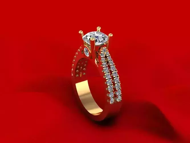 Solitaire Precious Rings