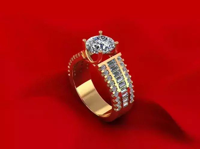 Solitaire Women Wedding Ring