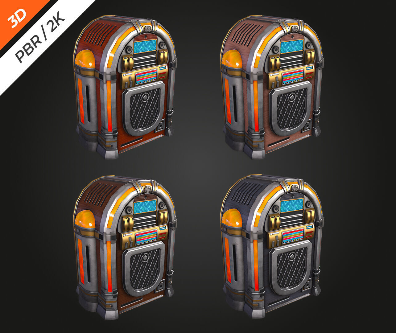 Casino Pack Low-poly 3D model_8