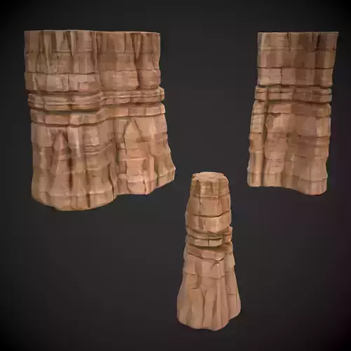 Sandstone Cliff Set