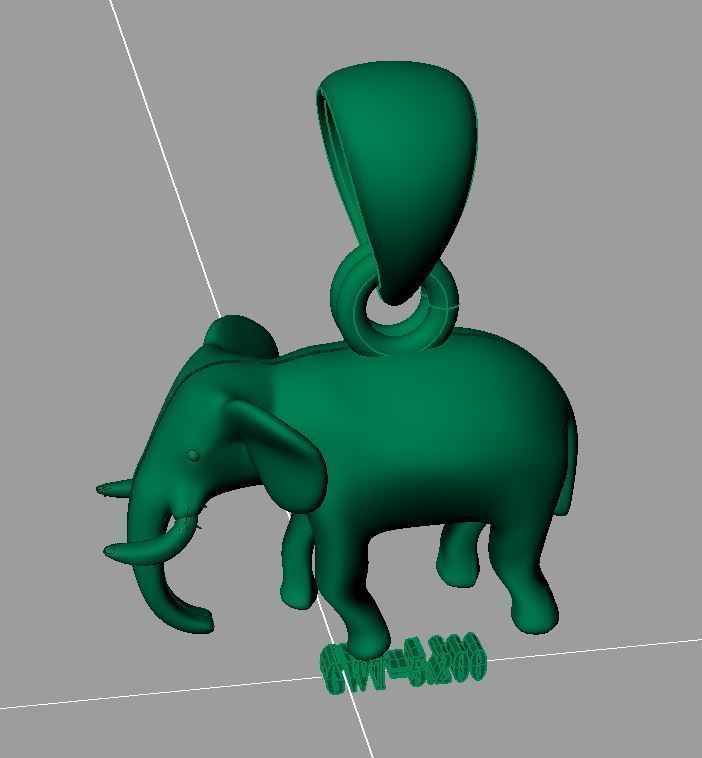 FASHION PENDENT UNIQUE 3D model_3