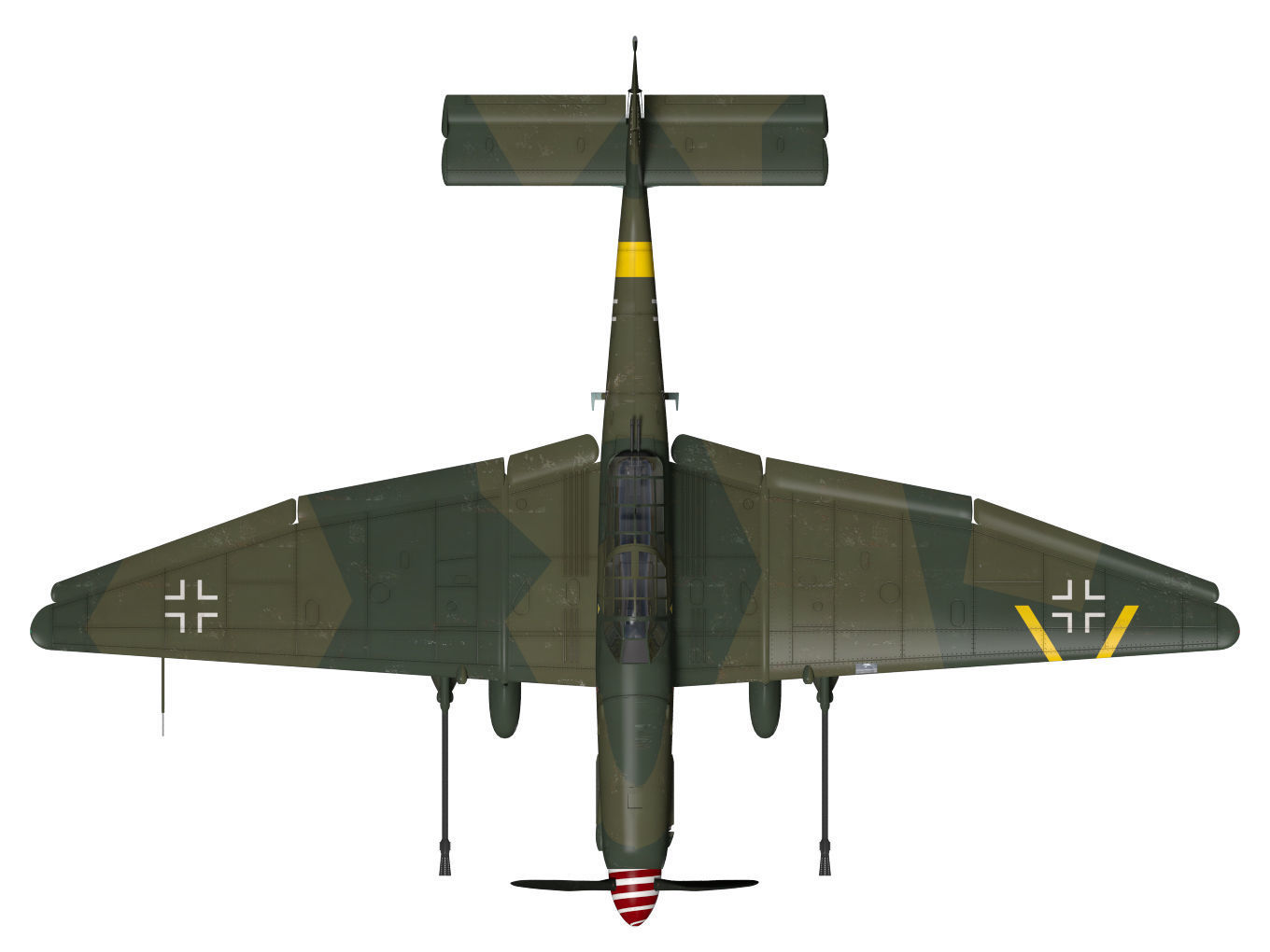 Junkers Ju87 G2 Stuka 3D model_10