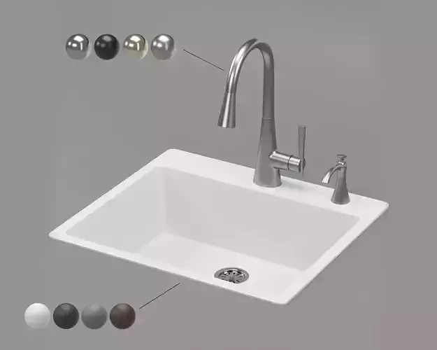 MOEN kitchen sink GGW3019B