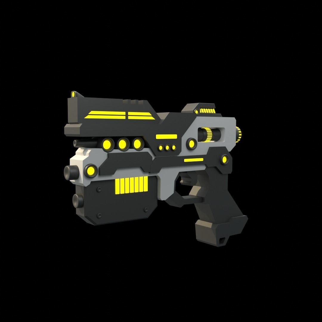GUN Game 3D model_3