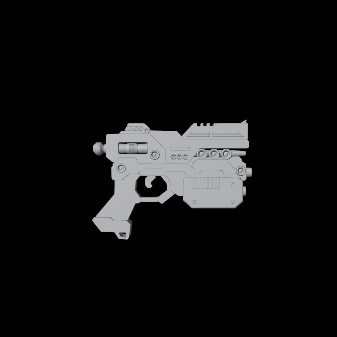 GUN Game 3D model_1