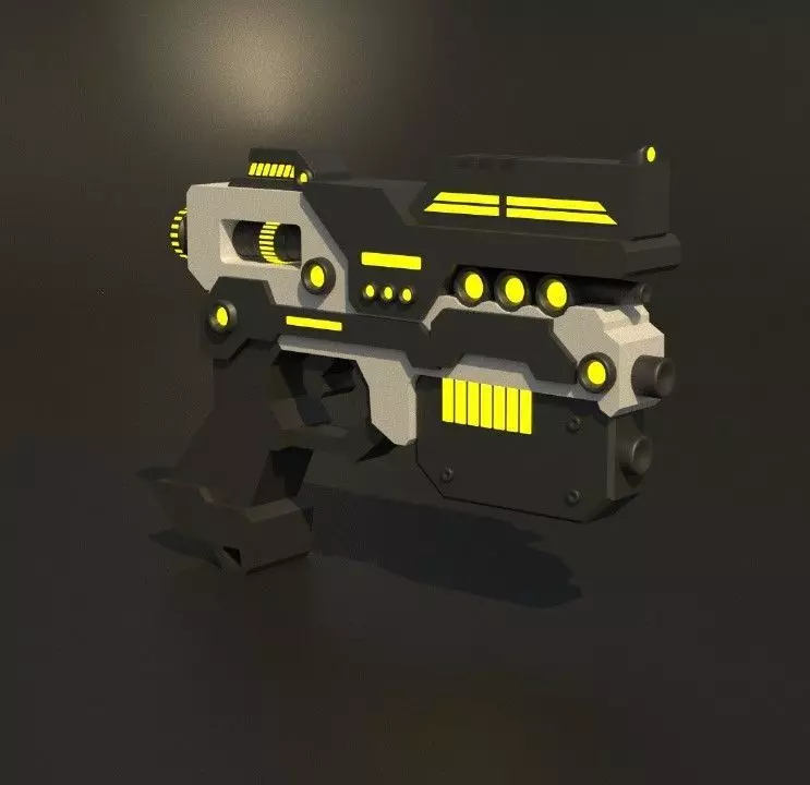 GUN Game 3D model_0
