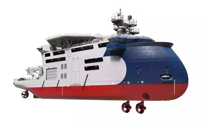 Offshore Construction Vessels Blue