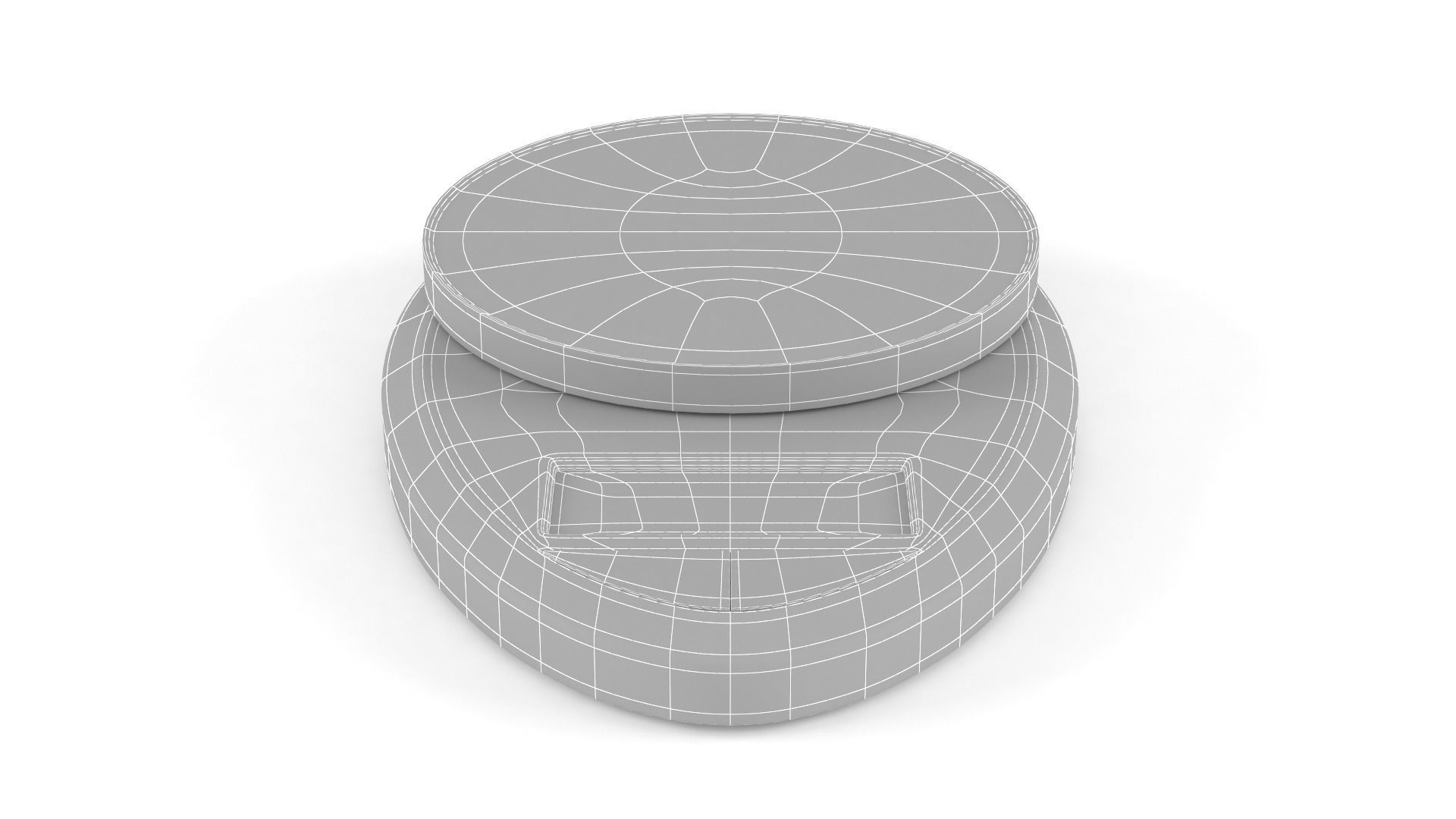 Kitchen Scale 3D model_6