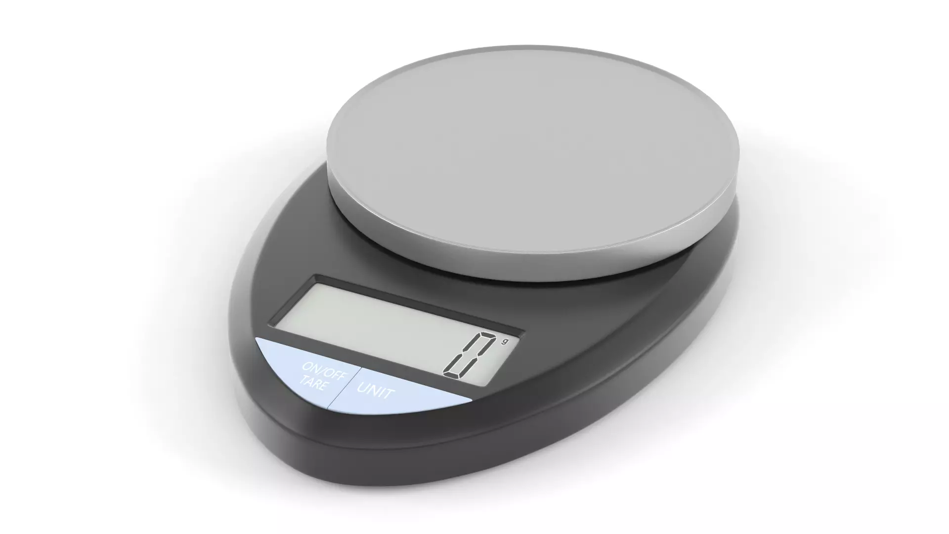 Kitchen Scale 3D model_0