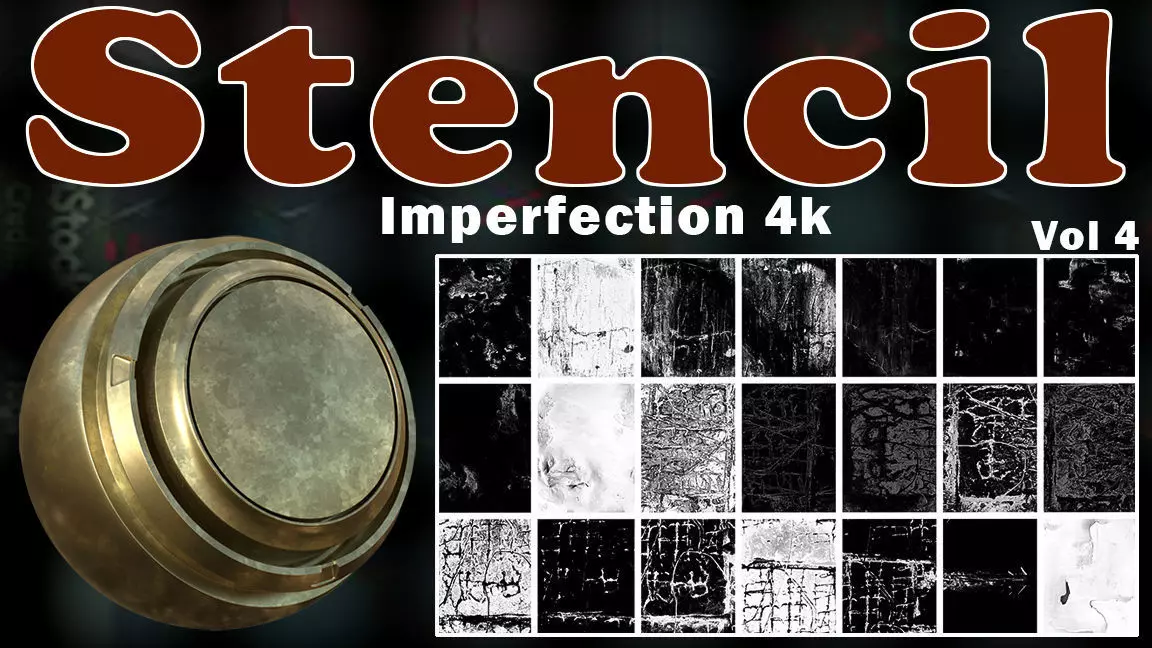 210 Stencil Imperfection 4K Vol 4   Texture_0