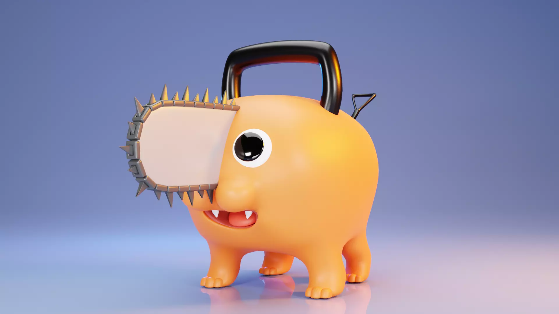 chainsaw man - pochita 3D print model_0