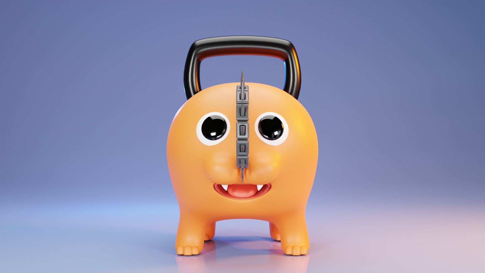 chainsaw man - pochita 3D print model_1