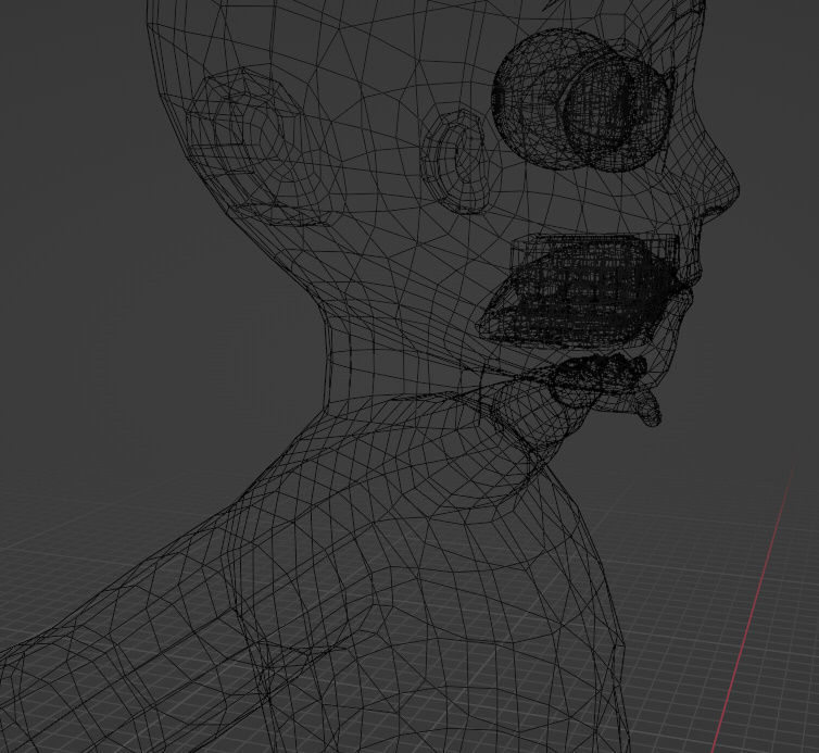 Child Basemesh Low-poly 3D model Free low-poly 3D model_7