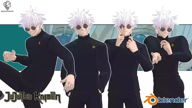 Gojo Satoru 3D model