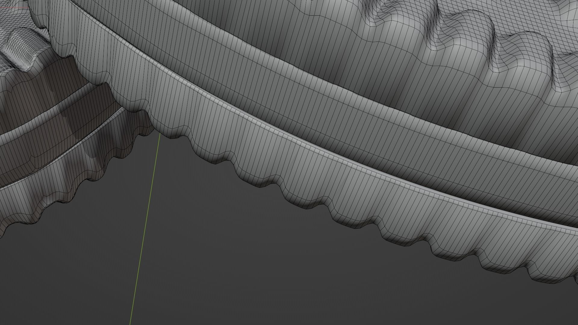 Oreo Biscuit  Low-poly 3D model_11