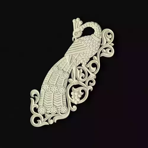 Central decor ornament for furniture