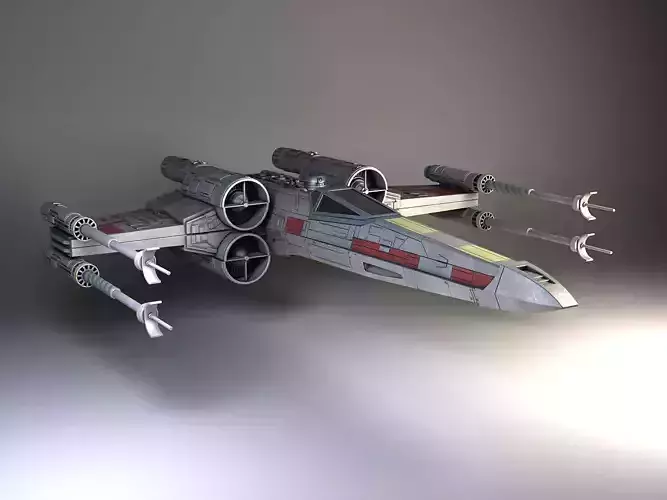 Star Wars X-Wing Fighter 3D model
