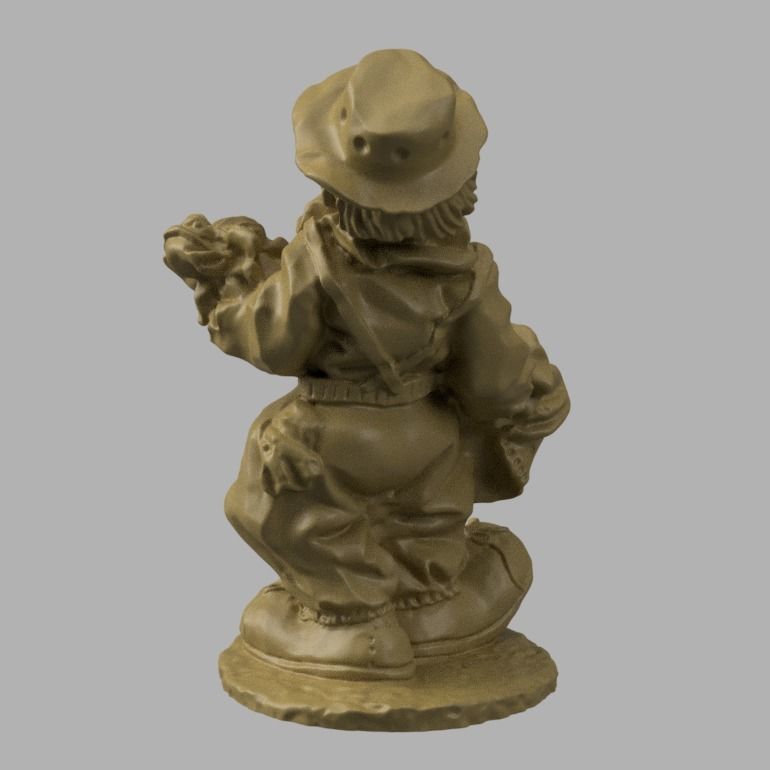 clown 3d print  3D print model_3