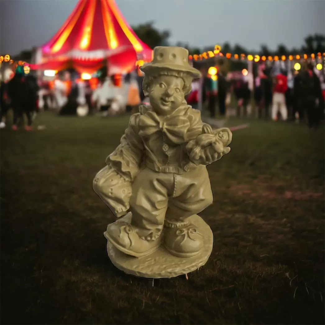 clown 3d print  3D print model_0