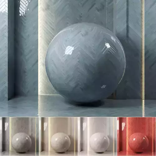 5 in 1 4k Carolina Polished Ceramic Tiles - seamless - pbr