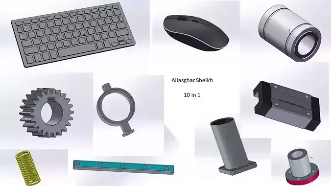 The first part of the 10 in 1 solidwork collection