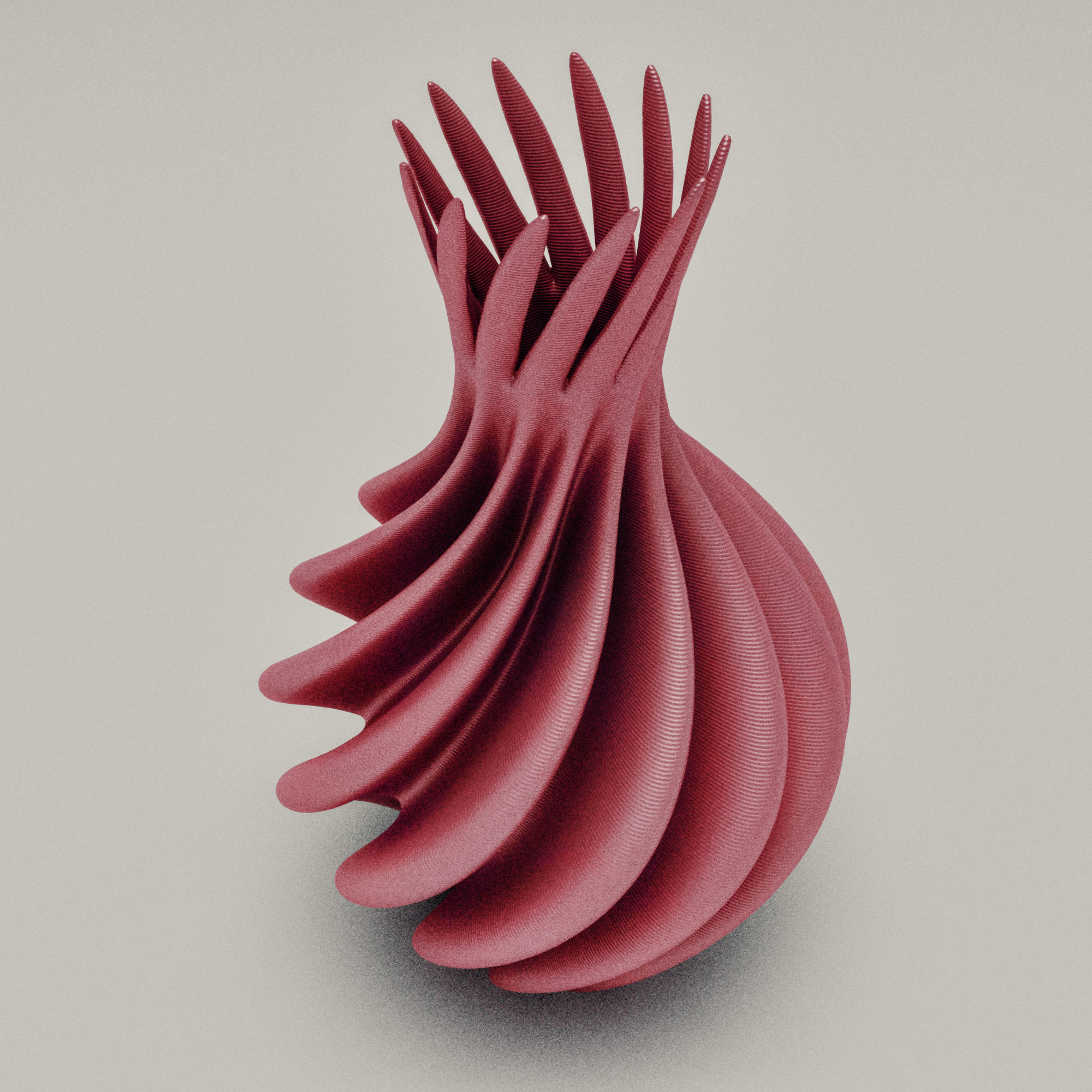 Printable Vase - Flower Pot 3D print model_2
