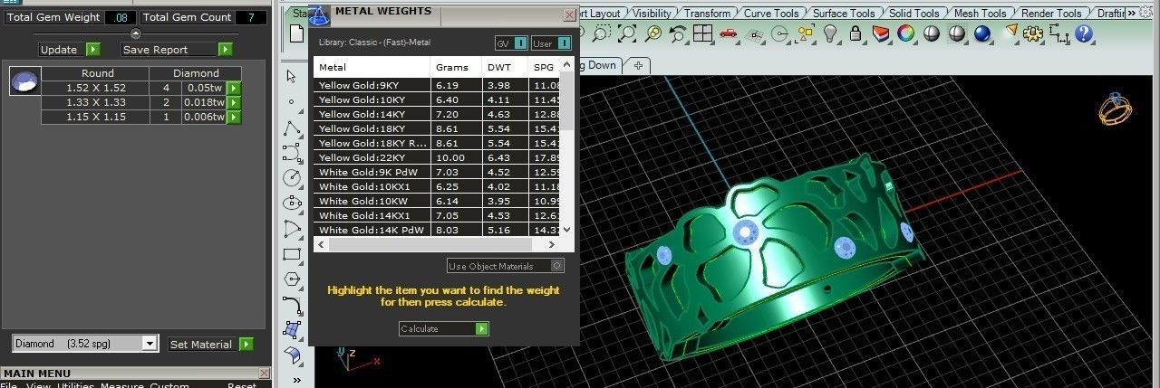 flower ring  3D print model_4