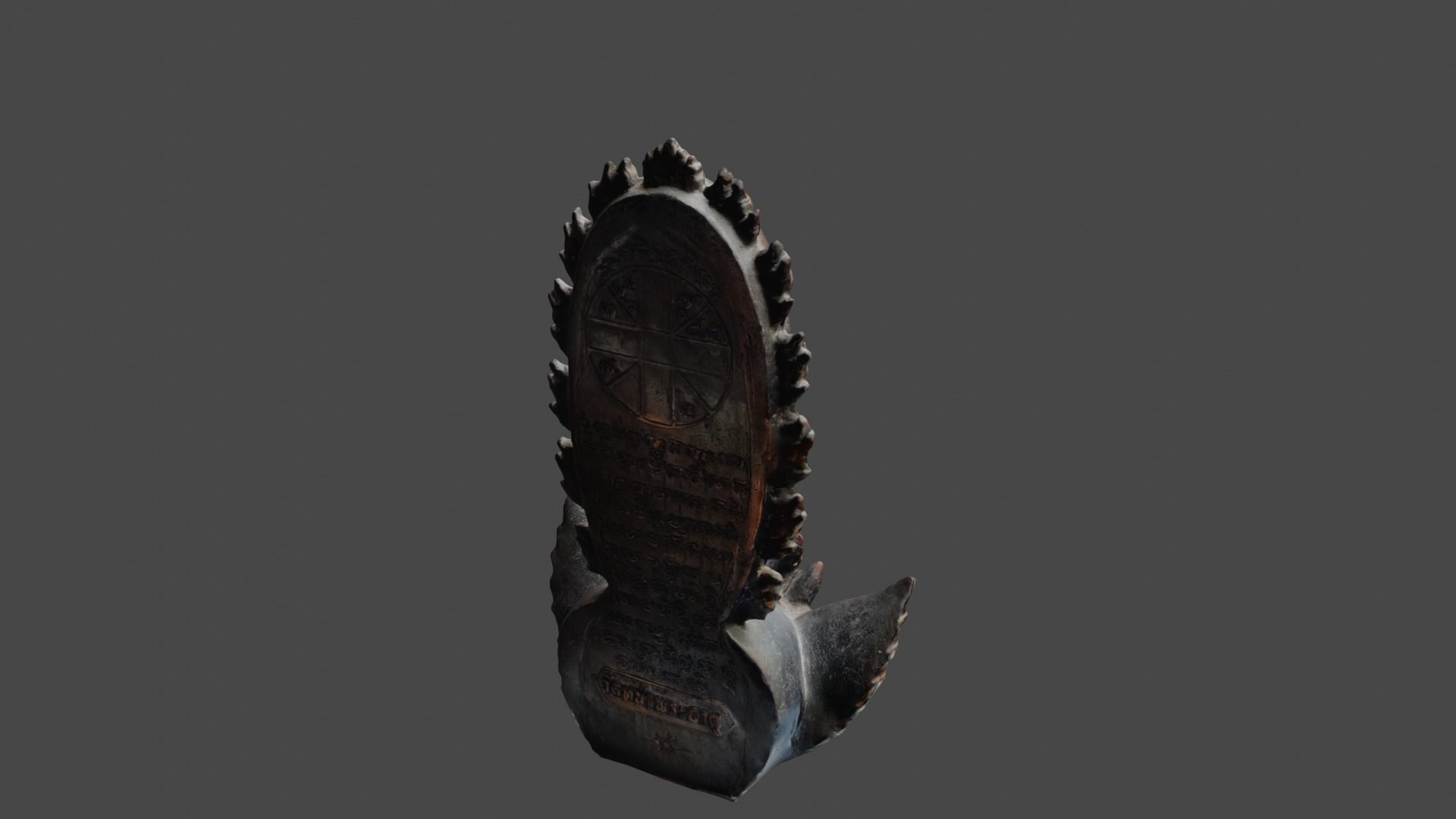 Buddha 8  Low-poly 3D model_19