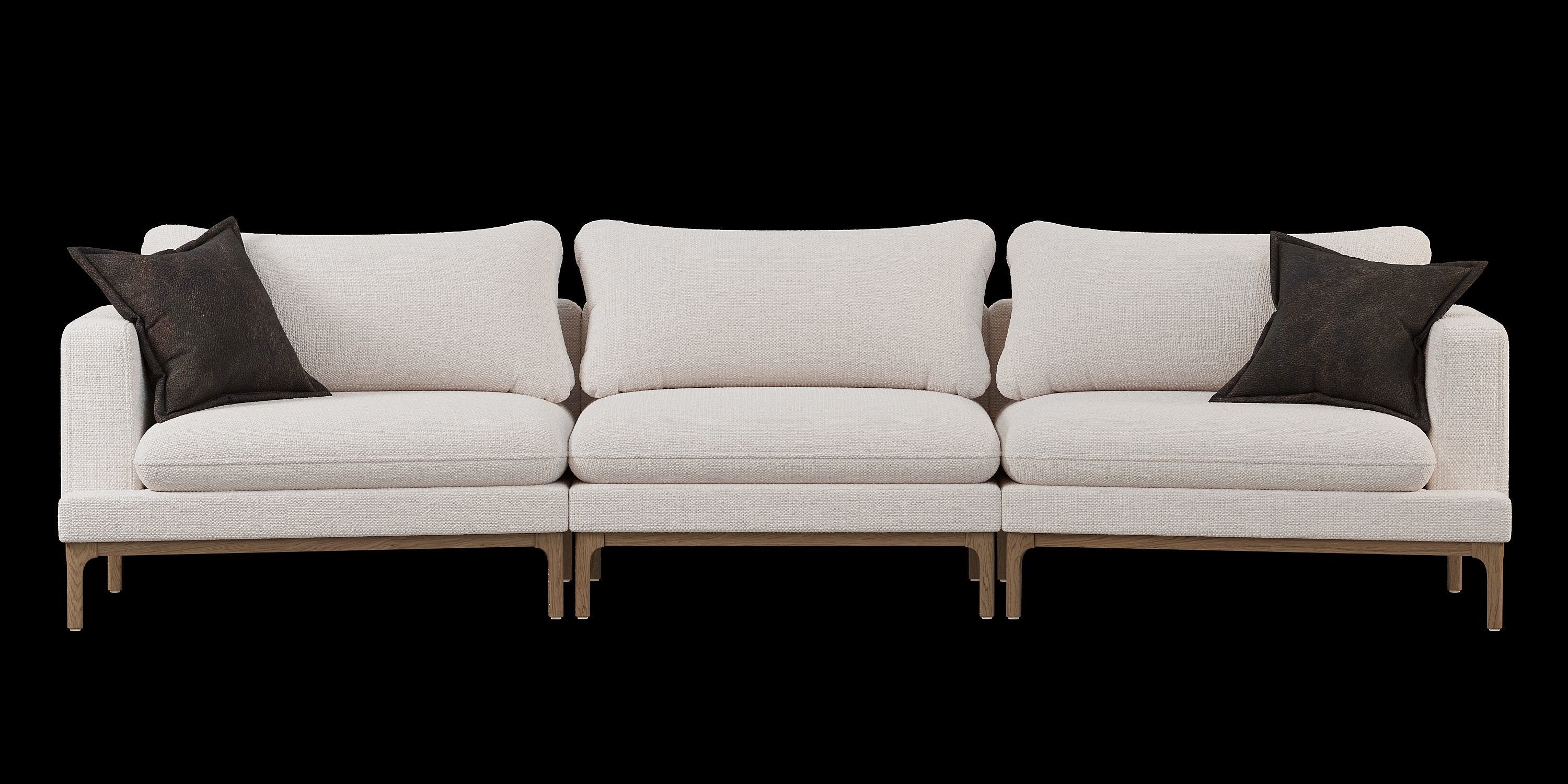 Corner Sofa 3D model_4