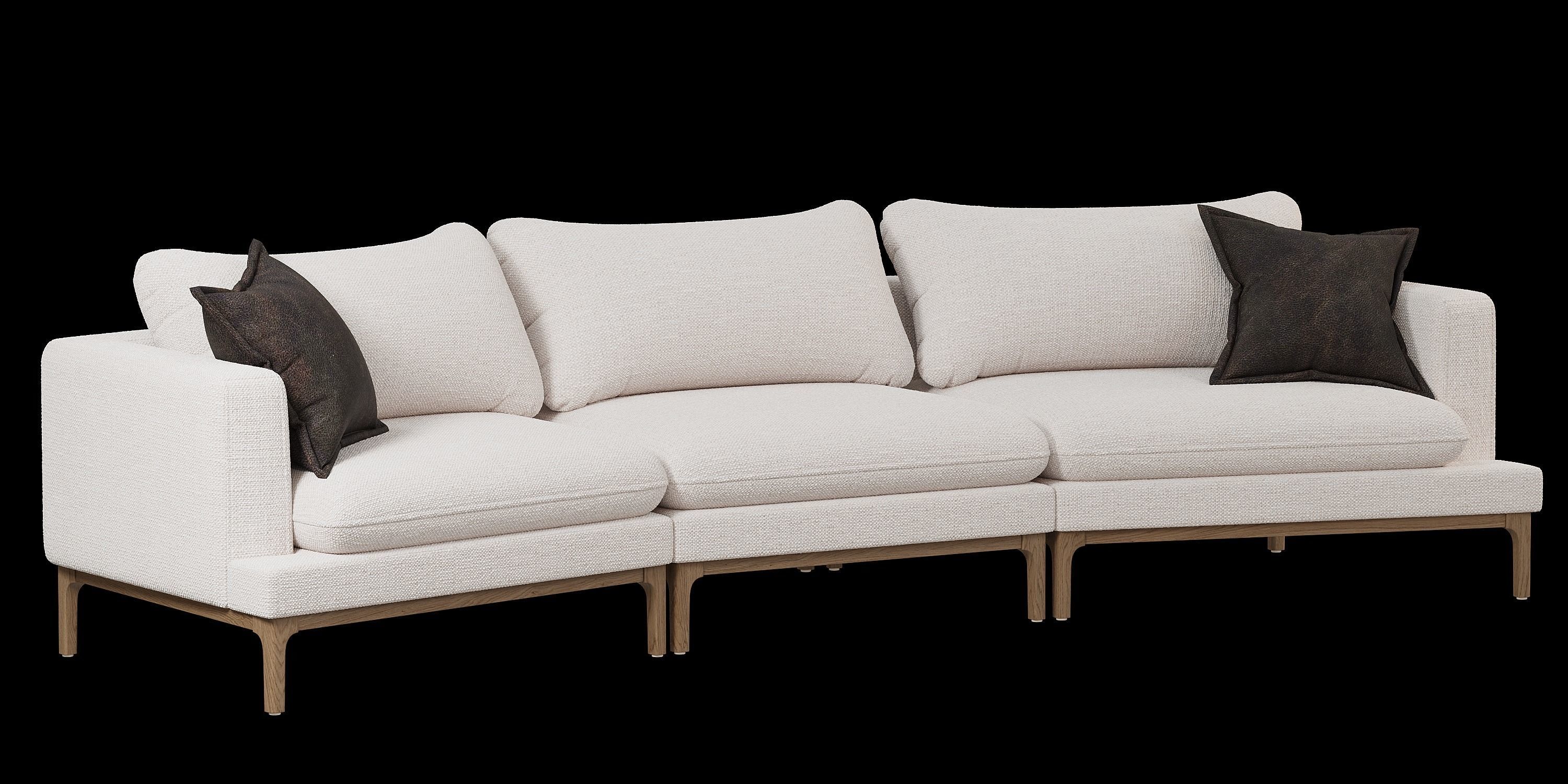 Corner Sofa 3D model_1