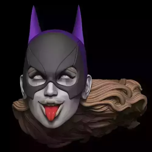 BATGIRL AHAEGAO 3D model