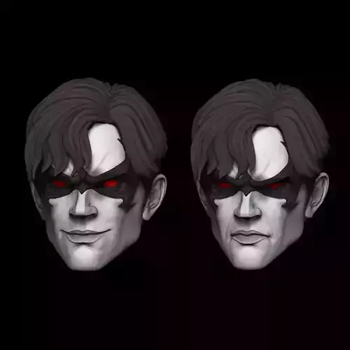 NIGHTWING COMIC HEAD