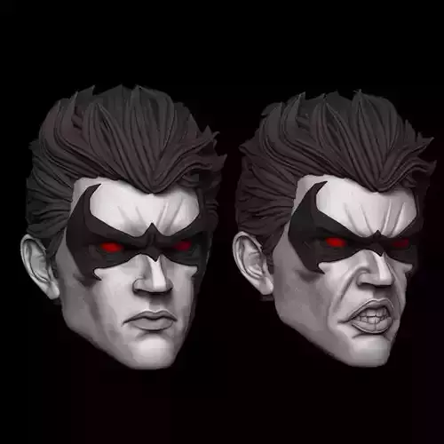 NIGHTWING COMIC 2 HEAD