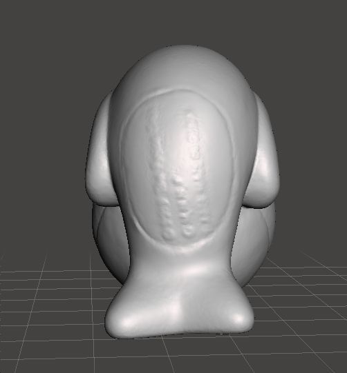 PINGU ROBBY THE SEAL WITH BALL PVC FIGURE MODEL TOY GASHAPON 3D print model_2