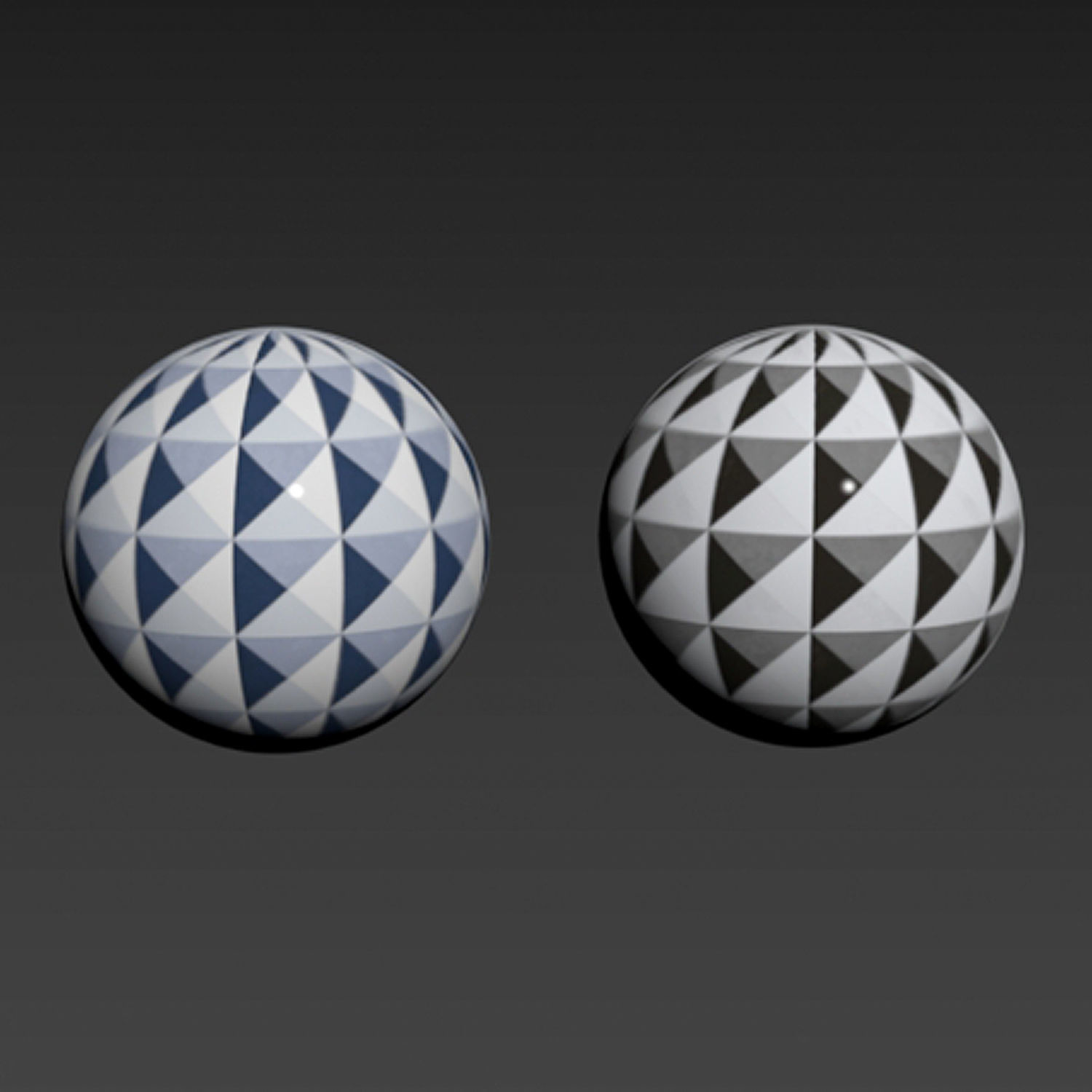 4k - 2color - Art Geo Cement Deco Tiles -Seamless - pbr Texture_3