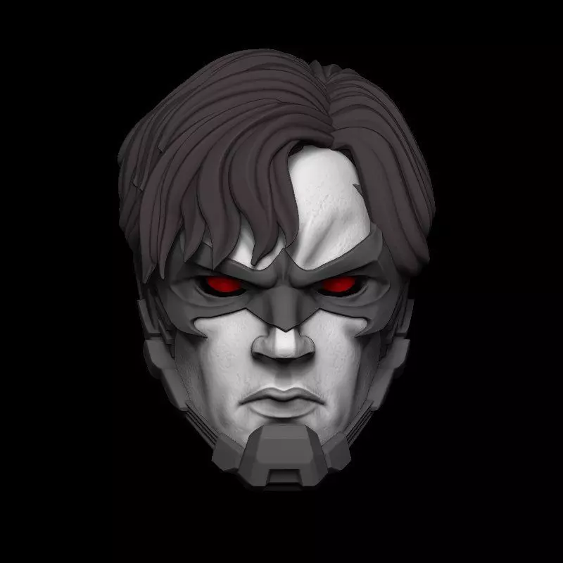 NIGHTWING FUTURE STATE HEAD 3D model_0
