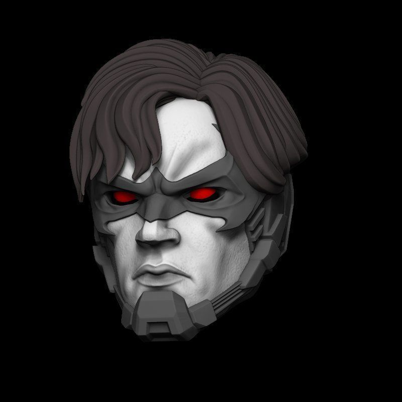 NIGHTWING FUTURE STATE HEAD 3D model_1