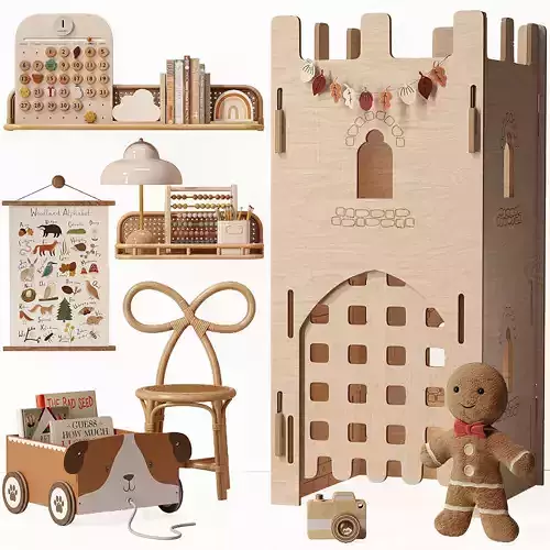 Pursuit of Adventure Turret  Fort and Decor for Kids N03