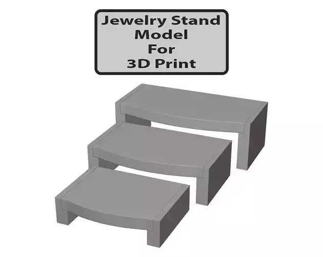 Jewelry Stand Vol 1-3 3D print model 3D print model